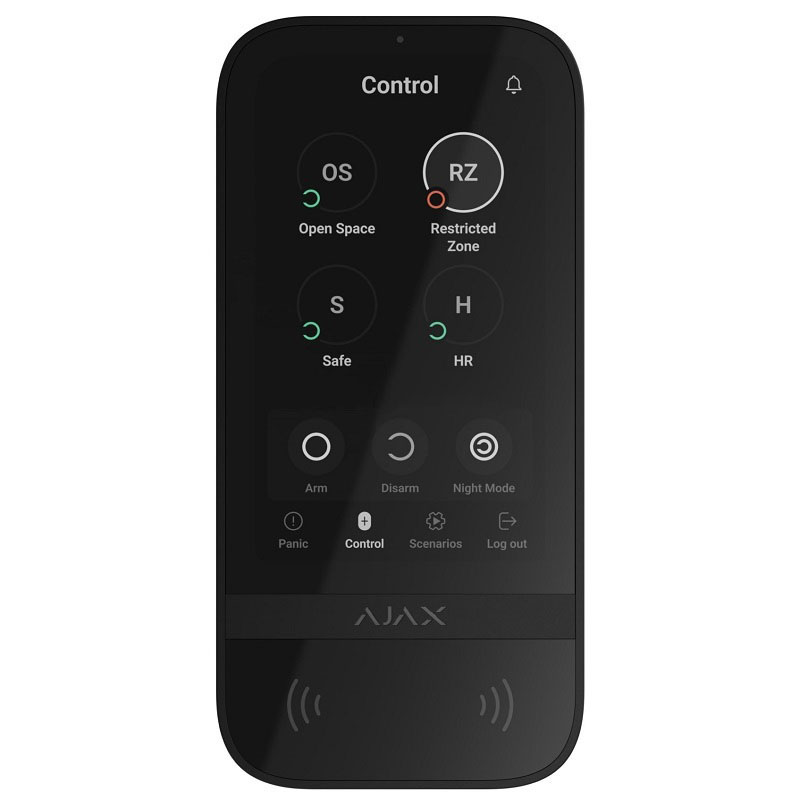 Ajax KeyPad TouchScreen for Security and Smart Home Management