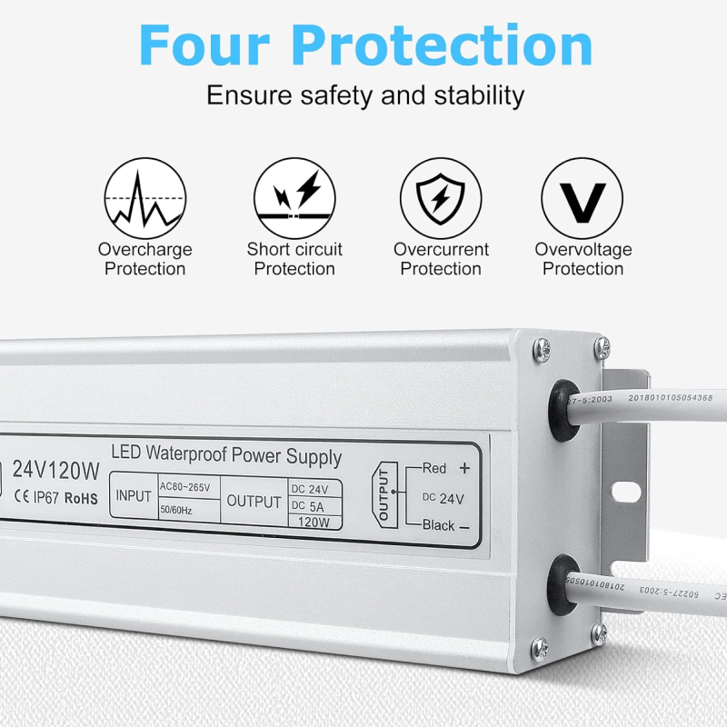 IP67 Waterproof Power Supply