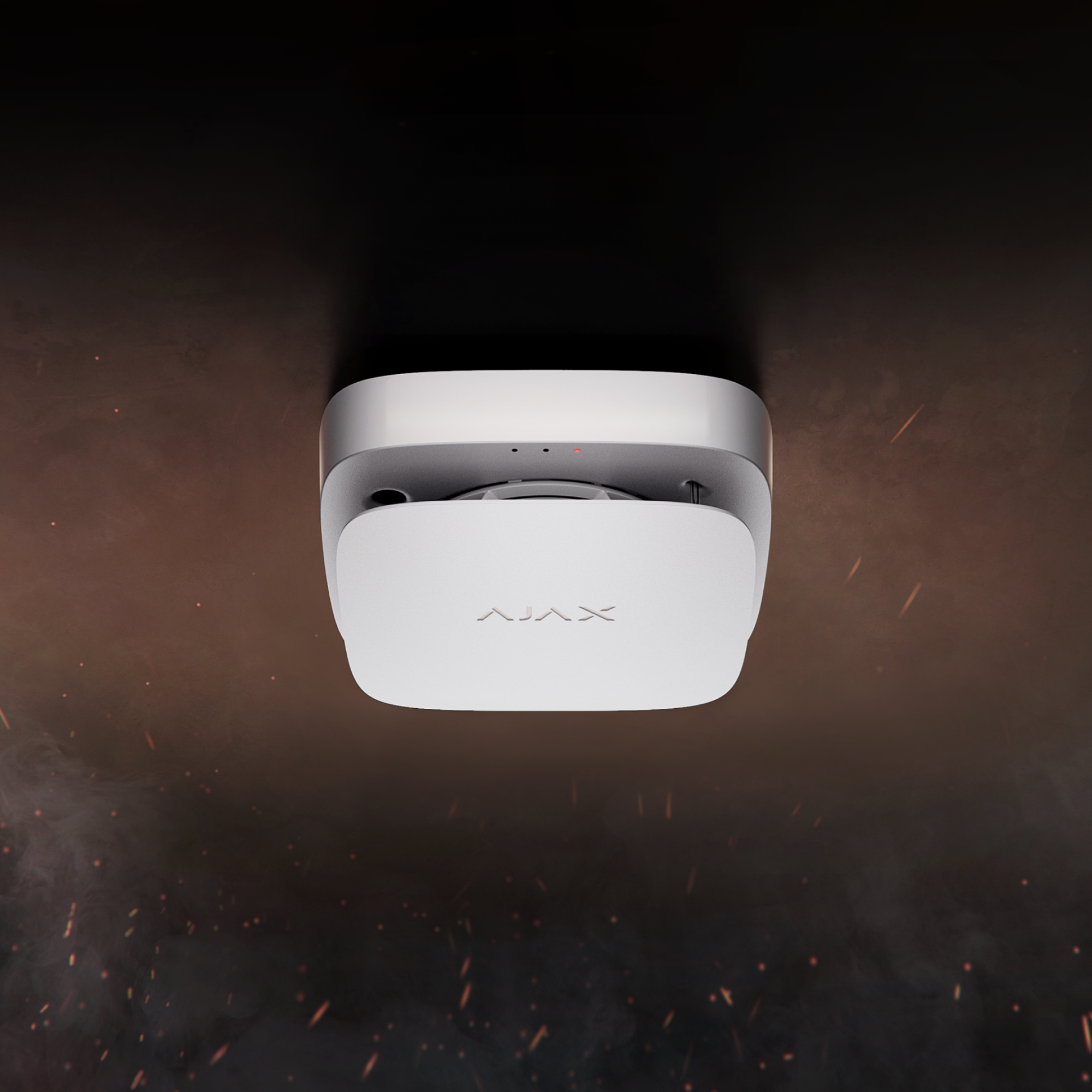 Ajax FireProtect 2 CO Detector, Replaceable Battery, UL Listed