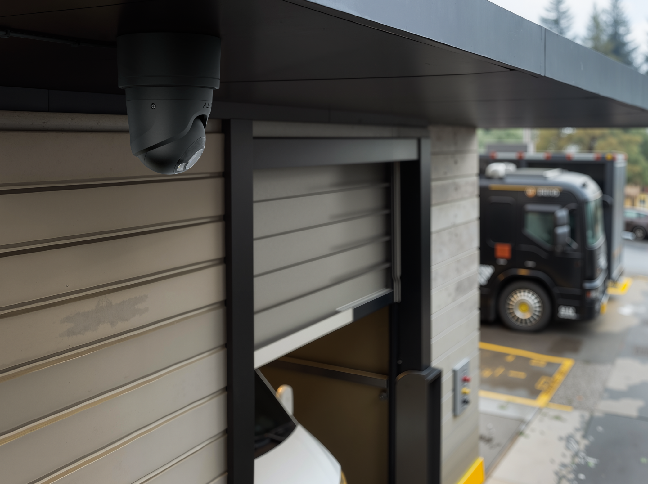 Ajax TurretCam HL Wired POE Infrared and Hybrid Light, Night Color, CCTV, Surveillance Camera with AI People, Vehicle, Animal Recognition, 5 - 8 MP, 75-110 Angle, NDAA Compliant, PREORDER Available inQ3