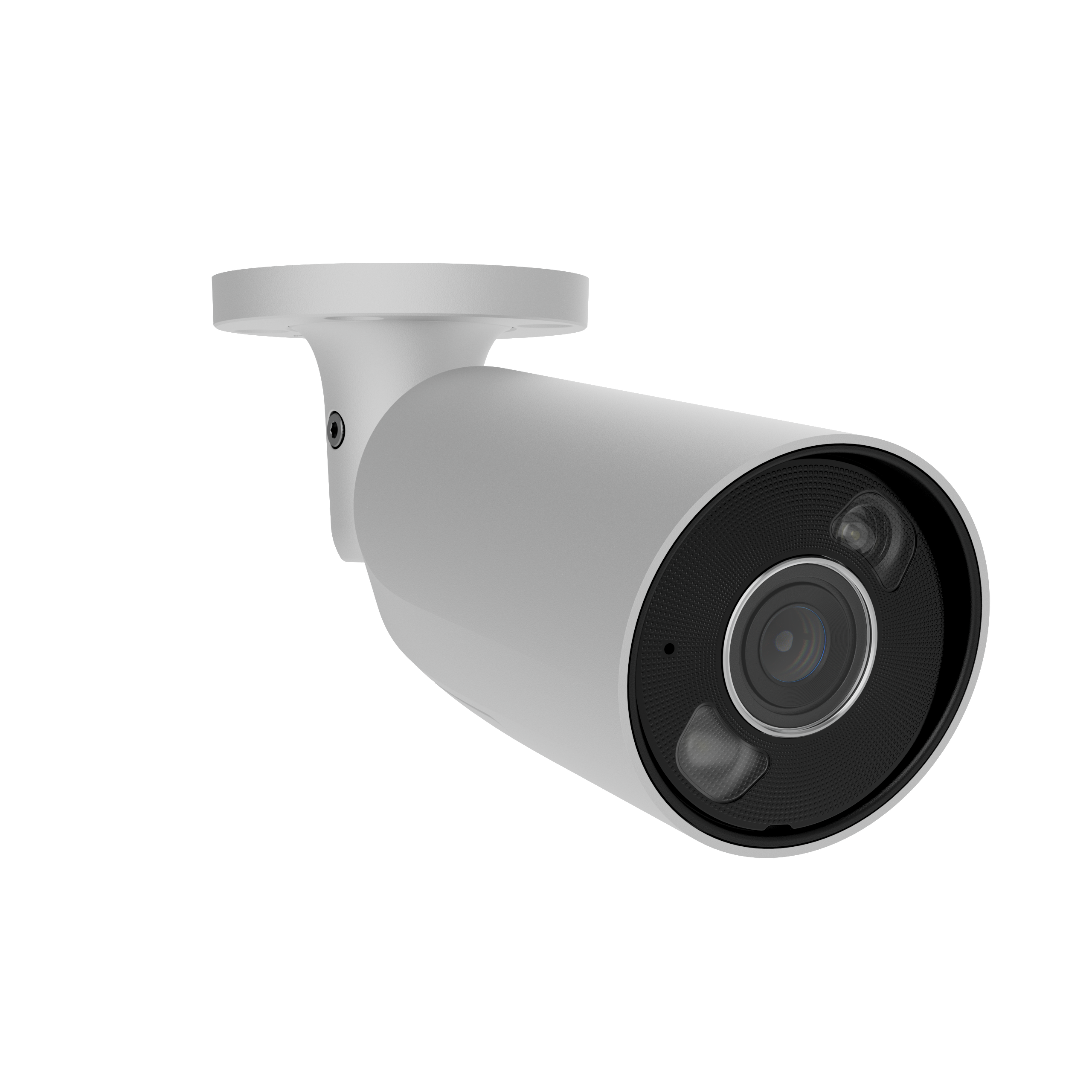 Ajax BulletCam HL Wired POE, IR and Hybrid Light Color Night, CCTV Surveillance Camera with AI People, Vehicle, Animal Recognition, 5 - 8 MP, 75-110 Viewing Angle, NDAA Compliant