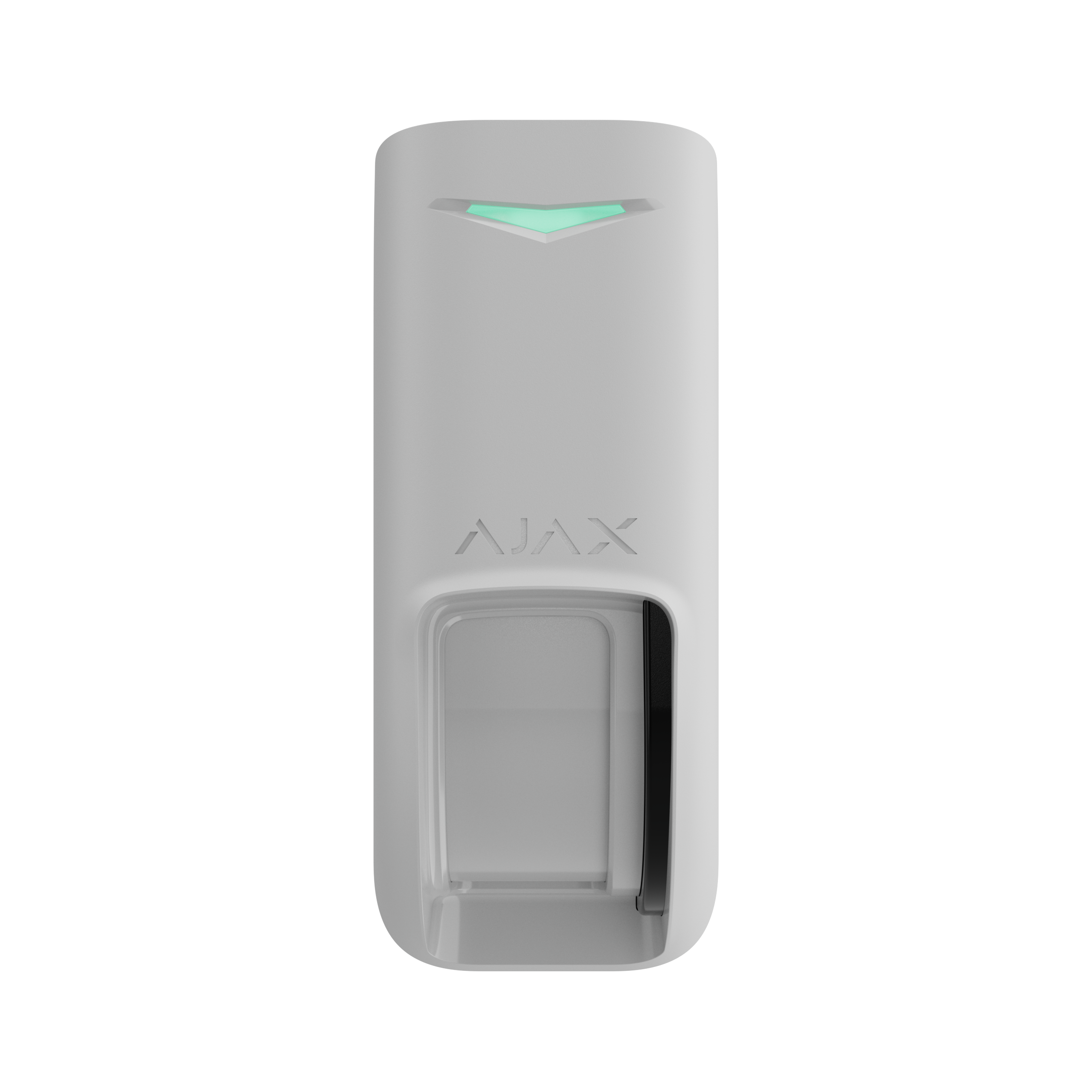 Ajax Curtain Outdoor Jeweller dual-technology motion detector for narrow sectors
