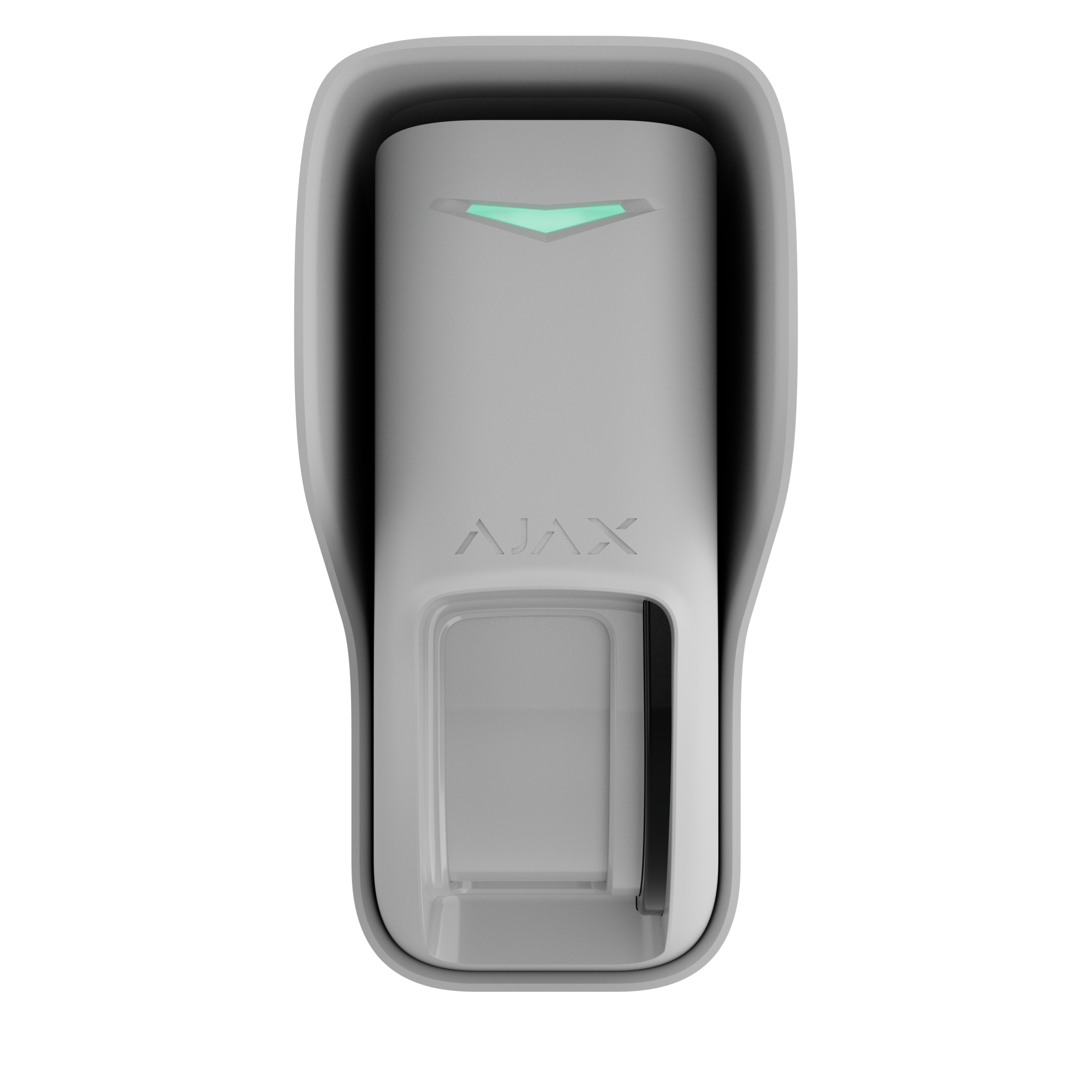 Ajax Curtain Outdoor Jeweller dual-technology motion detector for narrow sectors