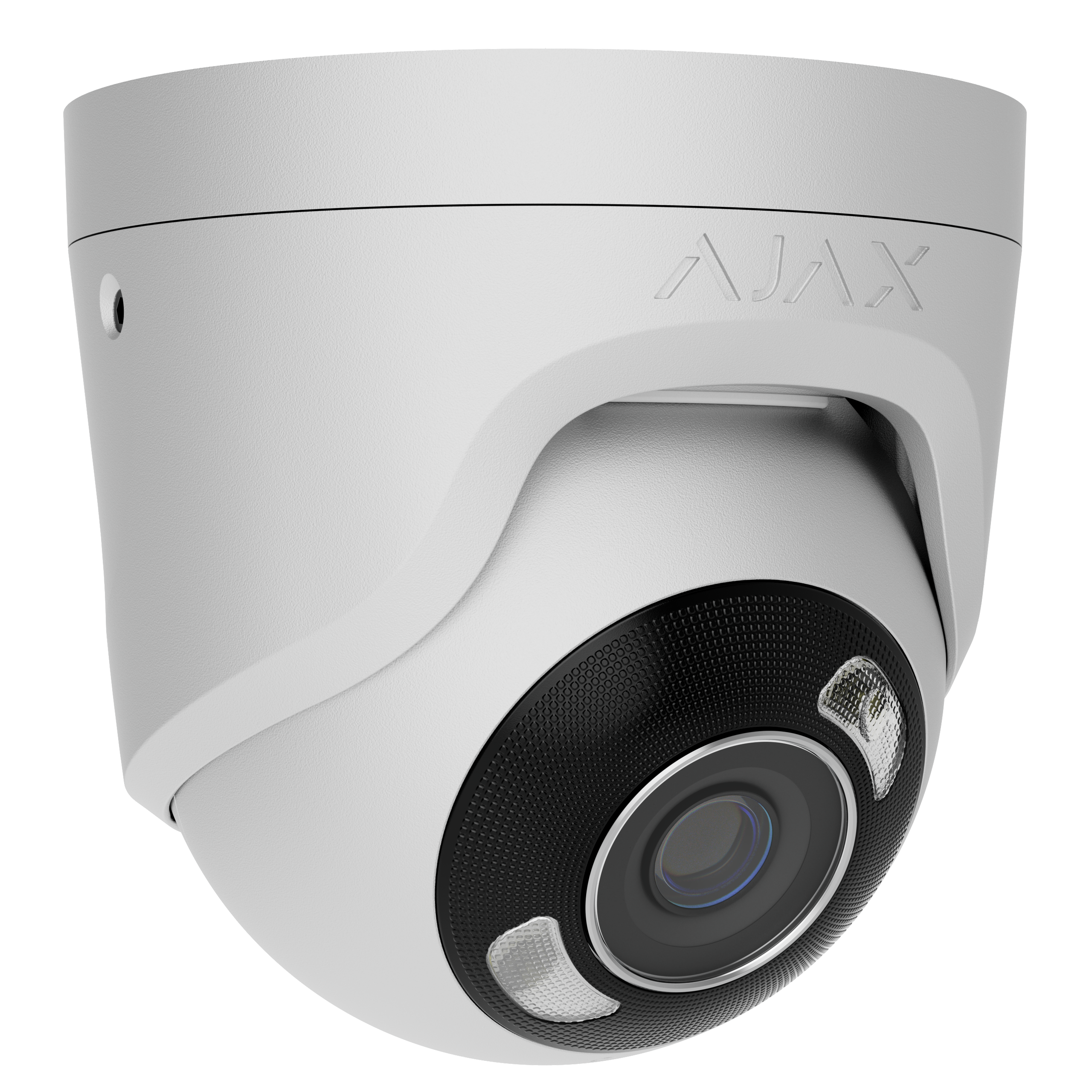 Ajax TurretCam HL Wired POE Infrared and Hybrid Light, Night Color, CCTV, Surveillance Camera with AI People, Vehicle, Animal Recognition, 5 - 8 MP, 75-110 Angle, NDAA Compliant, PREORDER Available inQ3