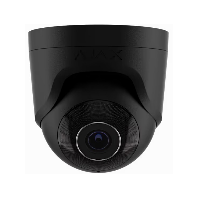 Ajax TurretCam Wired POE Infrared (IR) CCTV Surveillance Camera with AI People, Vehicle, Animal Recognition, 5 - 8 MP, 75-110 Angle, NDAA Compliant