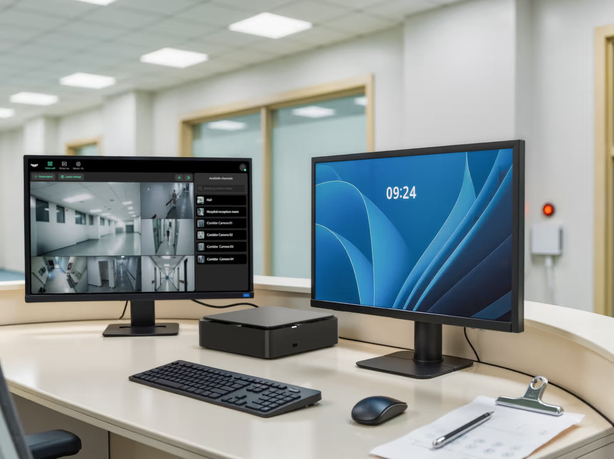 Ajax NVR HAC with HDMI (16-channels) Network Video Recorder for Integrating Cameras and Video Storage, Special Order