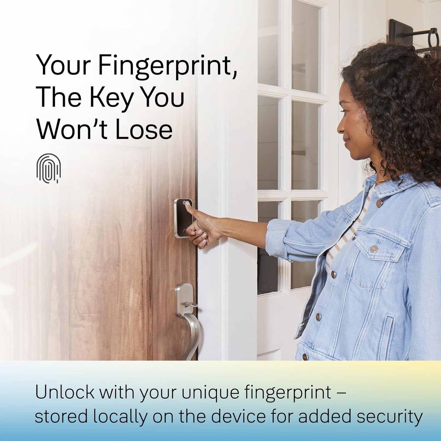 Yale Security Assure Lock 2 Touch Deadbolt, Key-Free Smart Entry Door Lock with Wi-Fi and Fingerprint Recognition