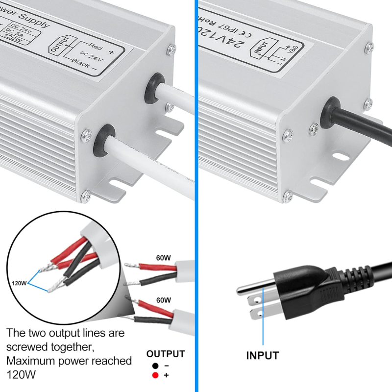 IP67 Waterproof Power Supply