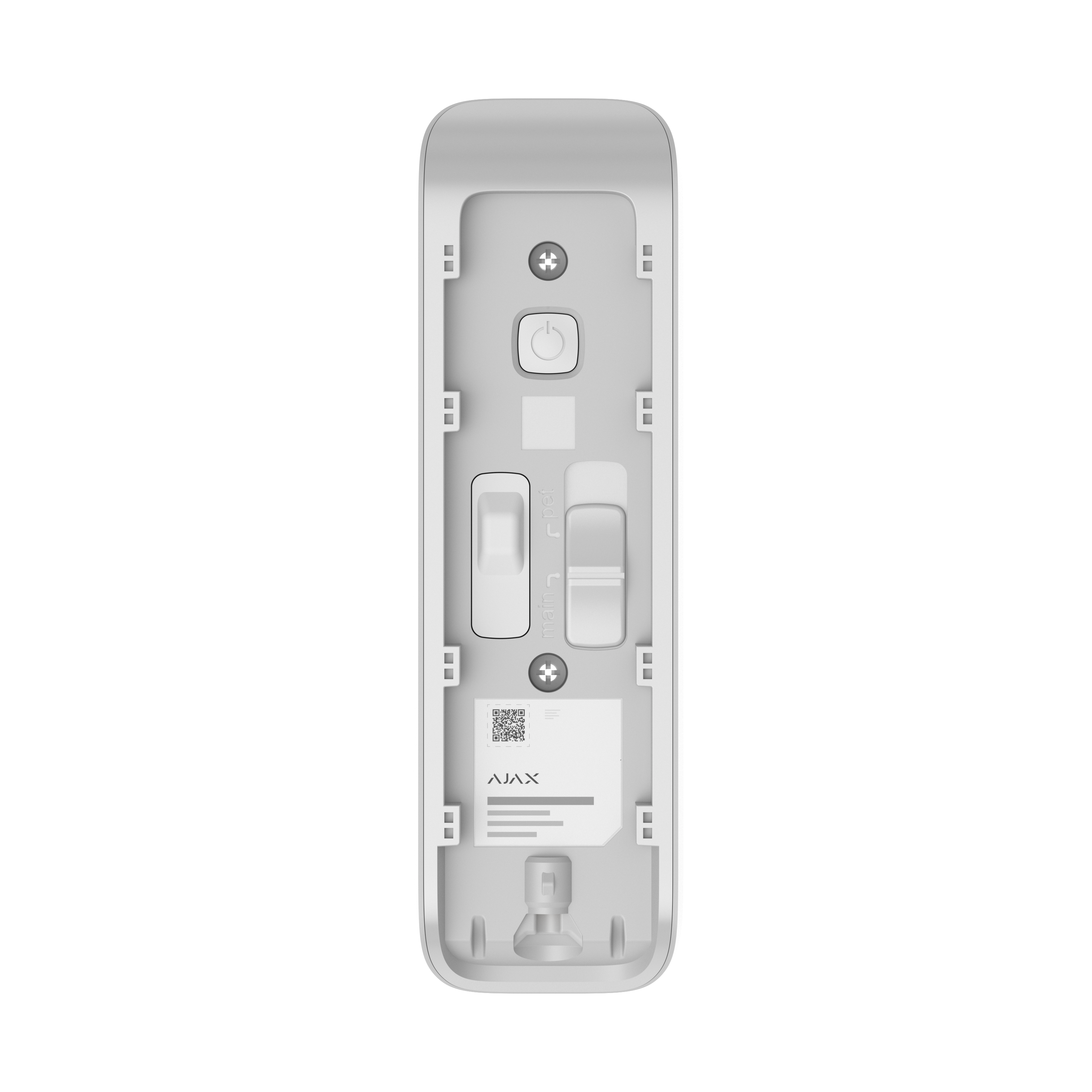 Ajax Curtain Outdoor Mini Jeweller Wireless dual-technology curtain motion detector for outdoor and indoor use