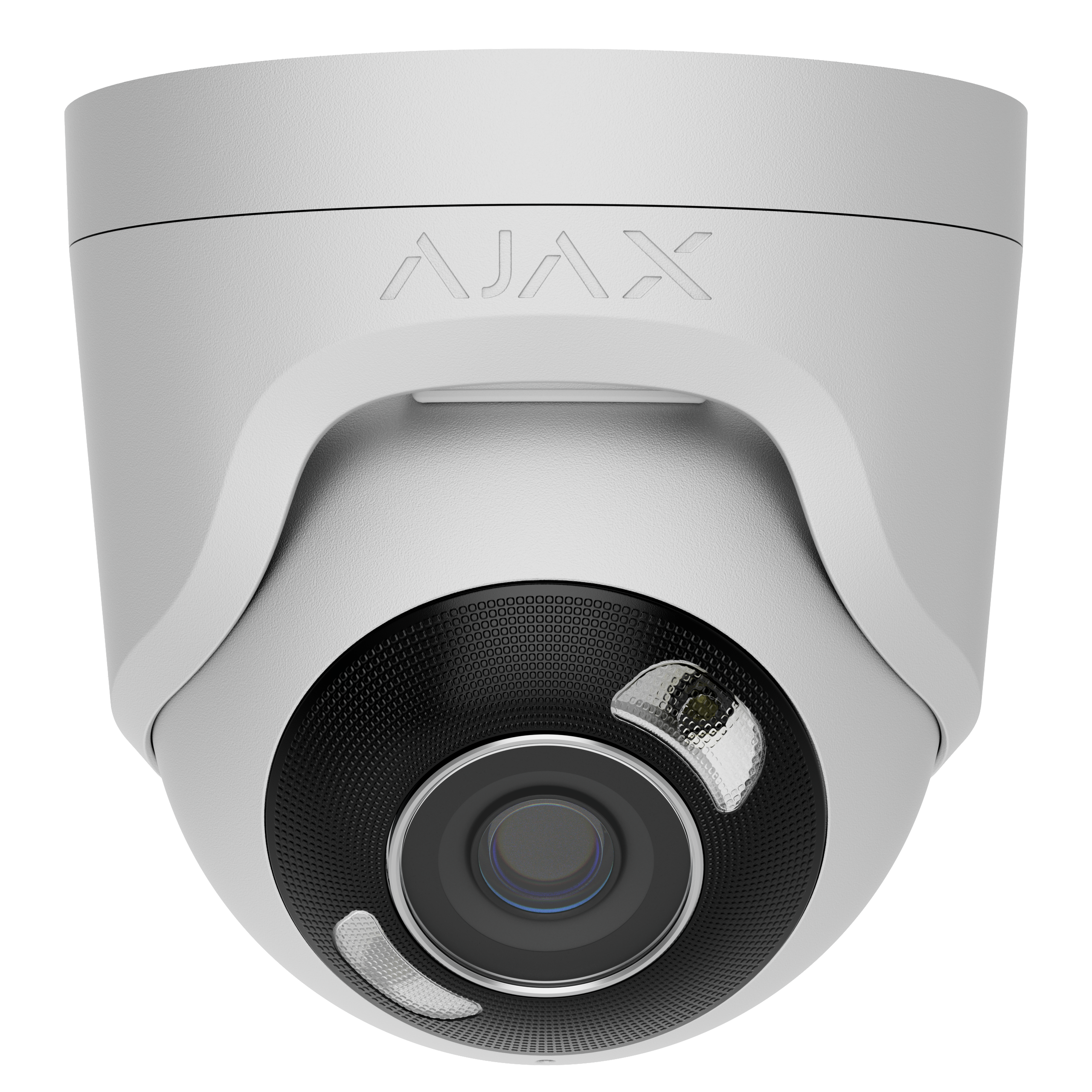 Ajax TurretCam HL Wired POE Infrared and Hybrid Light, Night Color, CCTV, Surveillance Camera with AI People, Vehicle, Animal Recognition, 5 - 8 MP, 75-110 Angle, NDAA Compliant, PREORDER Available inQ3