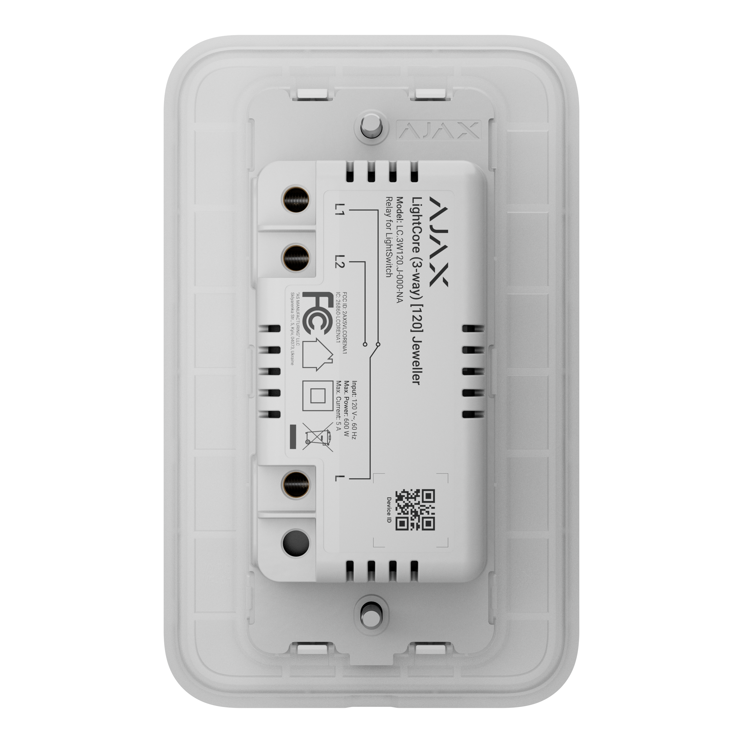 Ajax LightSwitch (3-way) [120] Jeweller
