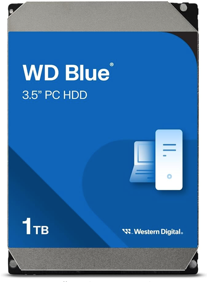 1 TB Hard drive for NVR - Western Digital 1TB WD Blue PC Internal Hard Drive HDD - 7200 RPM, SATA 6 Gb/s, 64 MB Cache, 3.5"