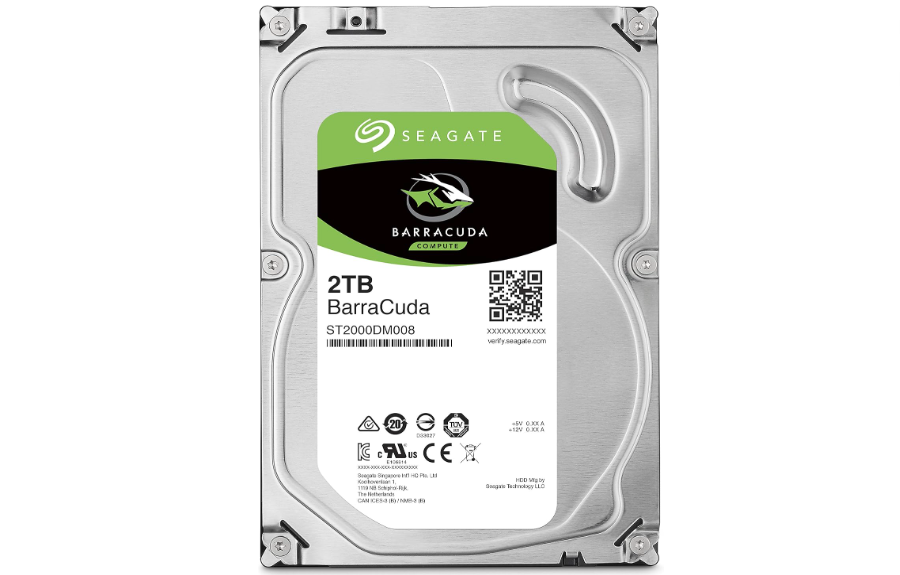 2 TB Internal Hard Drive for Ajax NVR – Seagate BarraCuda 3.5 Inch SATA 6Gb/s
