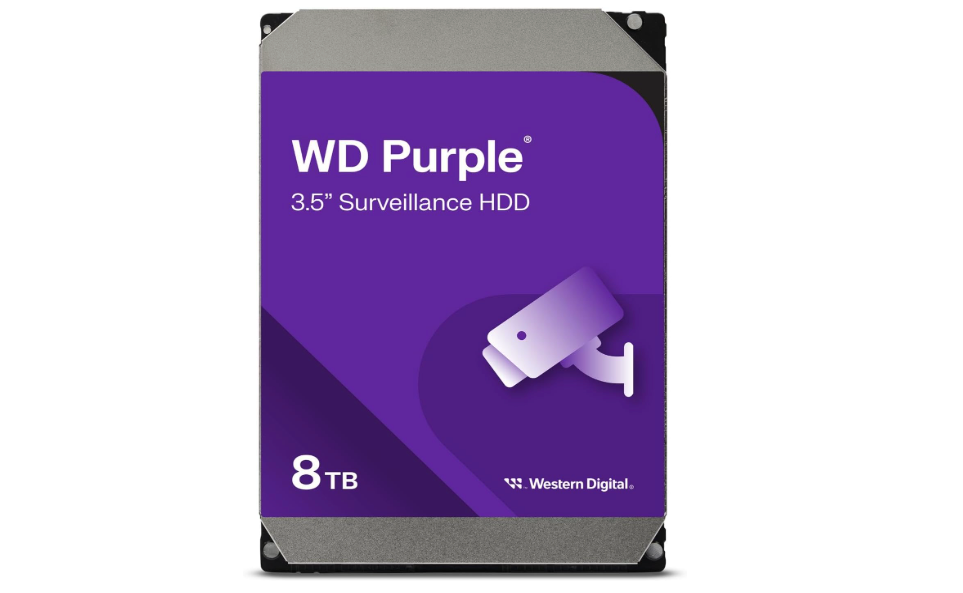 8 TB Internal Hard Drive for Ajax NVR - SATA 6 Gb/s, 256 MB Cache, 3.5" Western Digital (Copy)