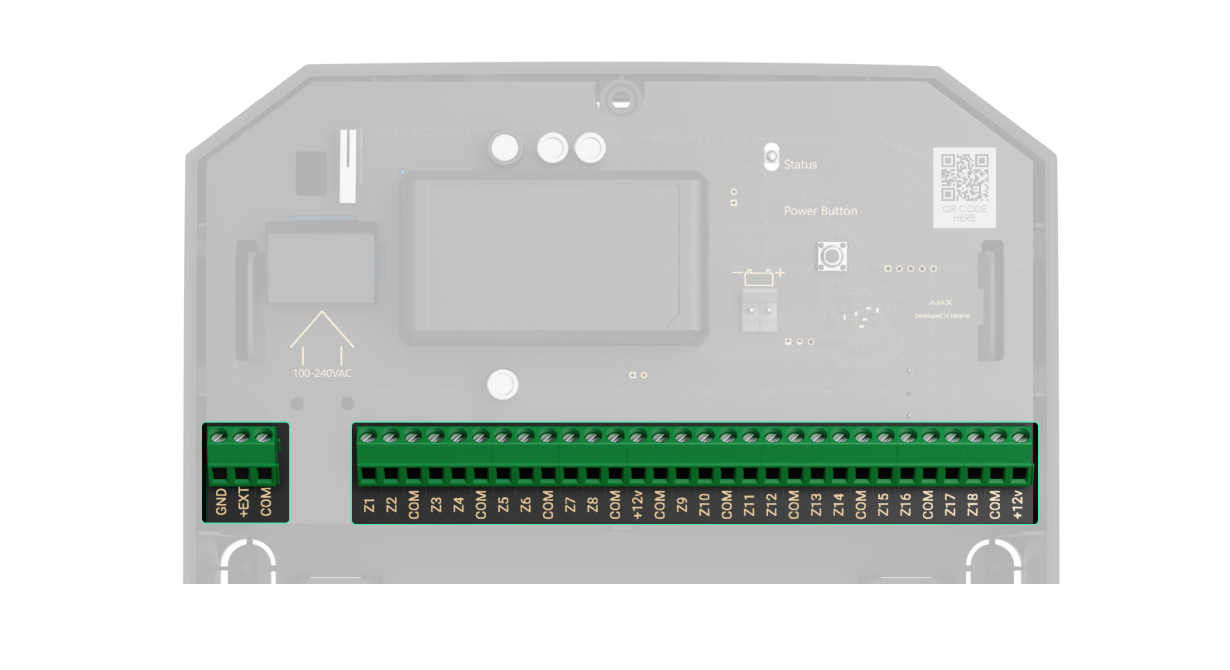 Ajax MultiTransmitter integration module for connecting third-party devices to Ajax security system