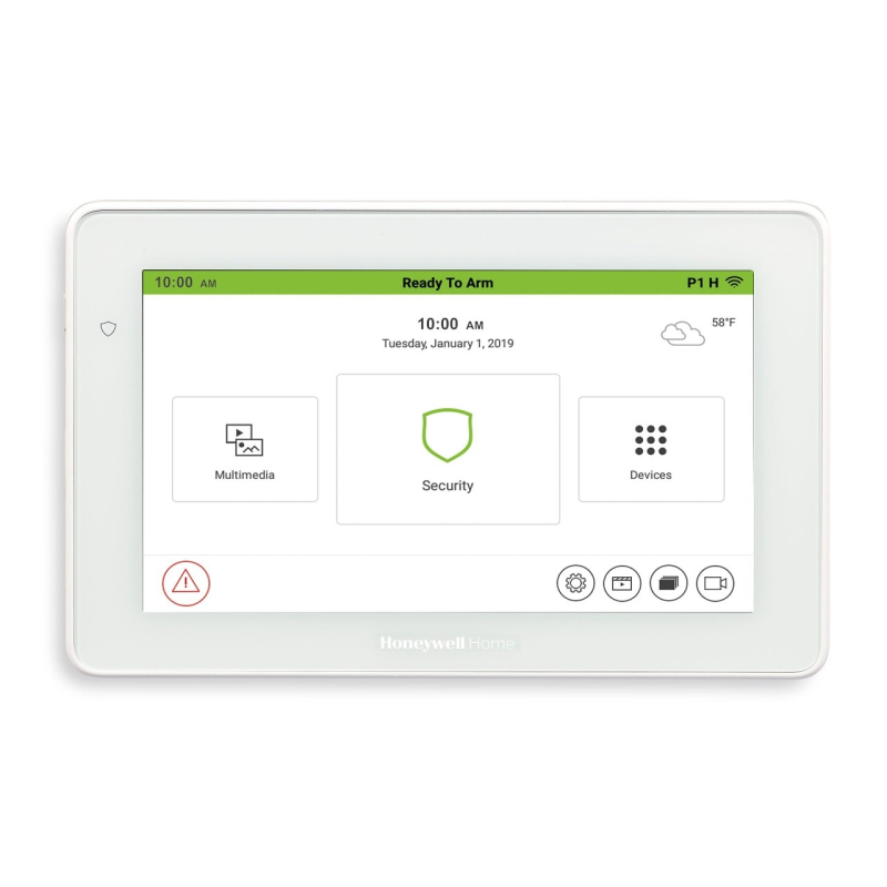 Honeywell Tuxedo Touch 7" Touchscreen Keypad with Smart Control & Voice