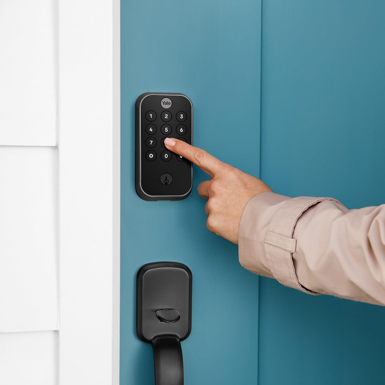 Yale Security Assure Lock 2 Touch Deadbolt, Key-Free Smart Entry Door Lock with Wi-Fi and Fingerprint Recognition