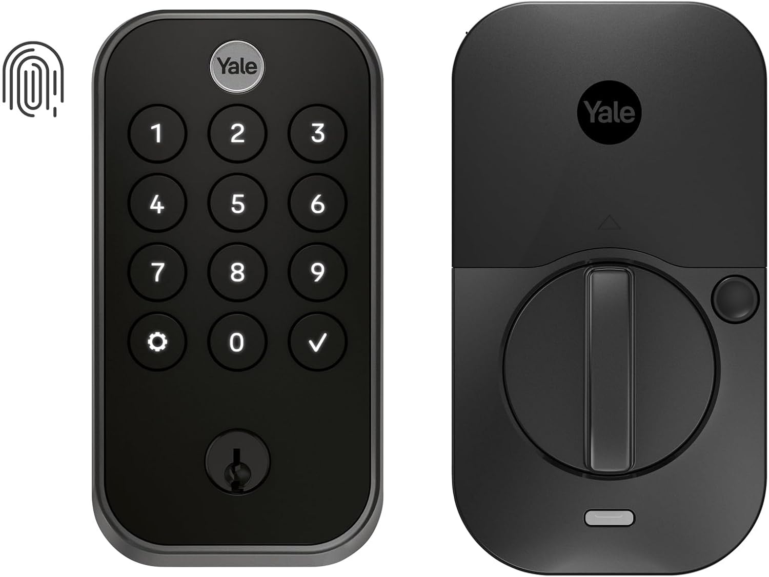 Yale Security Assure Lock 2 Touch Deadbolt, Key-Free Smart Entry Door Lock with Wi-Fi and Fingerprint Recognition